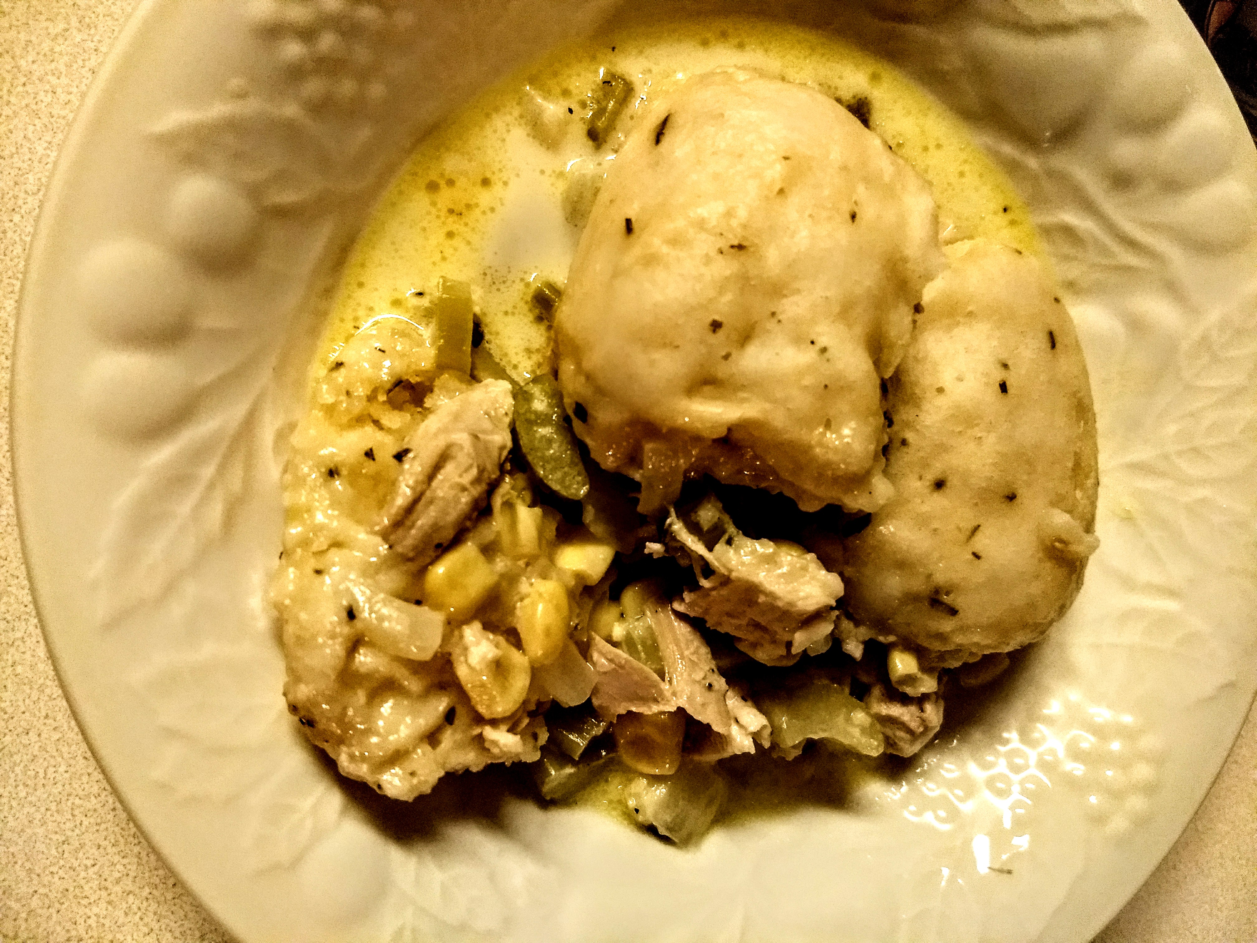 Turkey And Dumplings With Leftovers