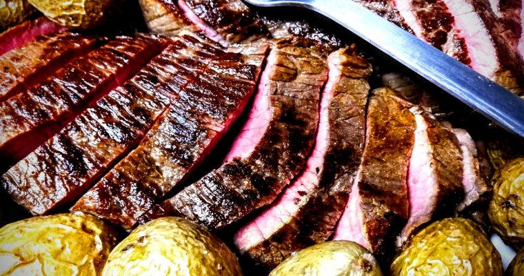 London Broil And A Woman With A Wand
